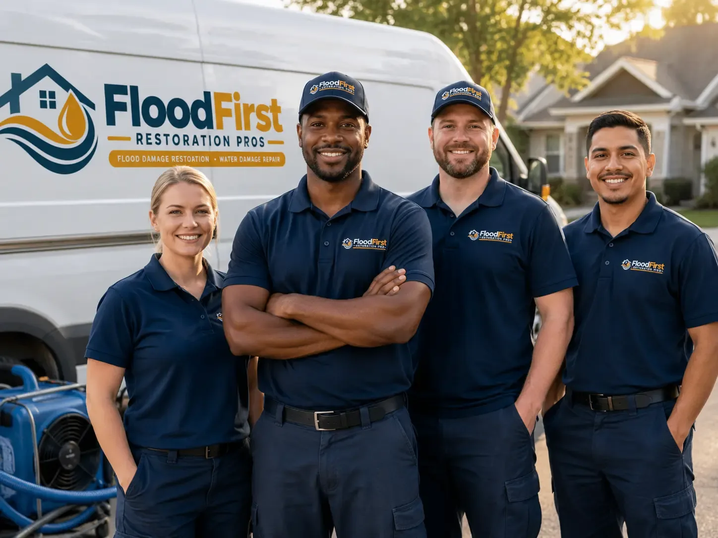 Flood Damage Restoration company in Lowland, NC